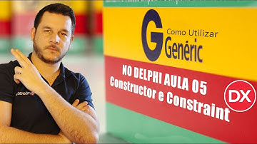 Generics no Delphi - #05 Constructor e Constraint para Generic