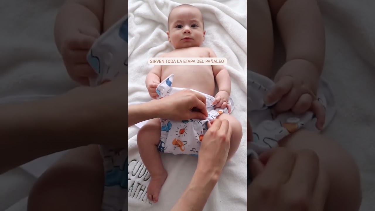 Ahorra más usando pañales de tela ♻️🌿