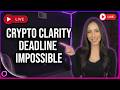 DEVESTATING Crypto CLARITY Act July 4 Deadline IMPOSSIBLE! What’s Next?