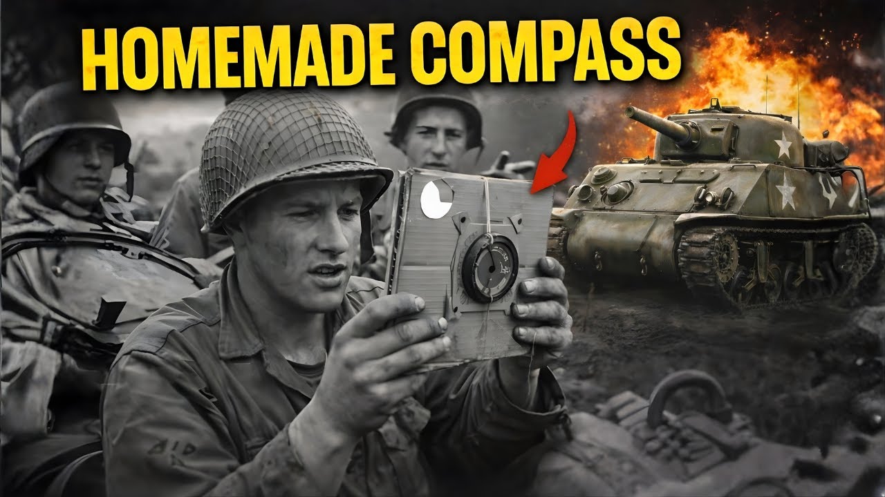 A Homemade Compass Saved 12 Sherman Tanks Trapped Behind Enemy Lines in World War II
