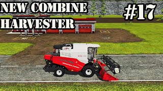 Fs 16. Timelapse New Combine Harvester.