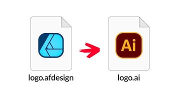How to save Affinity files for use in Illustrator (.AI format)