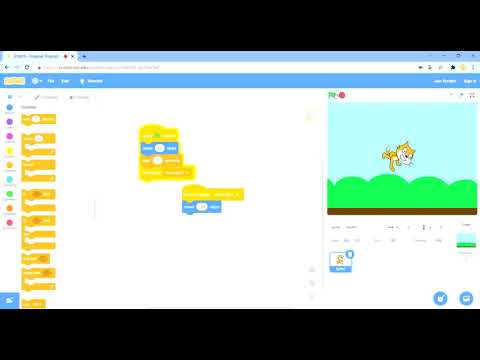 Scratch tutorial eposides 3 (4th code block(Events))