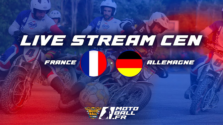 LIVE CEN 2025 / FINALE France 🇫🇷 vs 🇩🇪 Allemagne