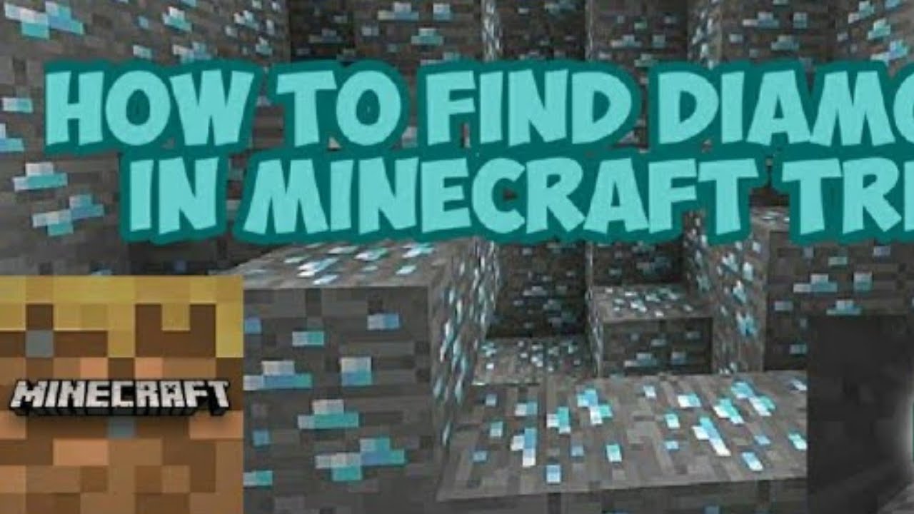 How to find diamonds in Minecraft trial - YouTube