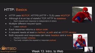 Week 13   Intro to Web