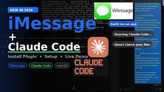 Celebrity Set Up Claude Code iMessage Plugin | Text Claude Code via iMessage Wealth