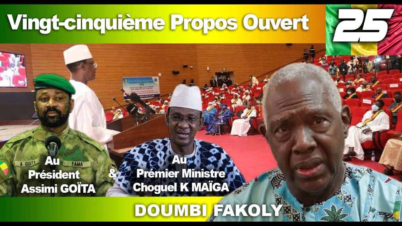 Doumbi FAKOLY (25ème propos ouvert) YouTube