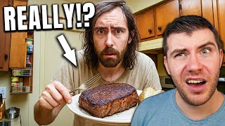 Pro Chef Reacts LIVE.. To Asmongold’s VIRAL $2 Steak