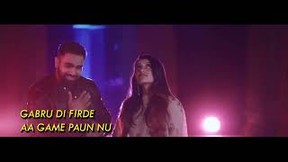 THE GAME ( Lyrical Video ): Raj Bajwa | Rani Randeep | New Punjabi Songs