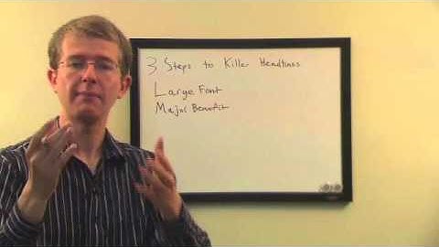 Creating Killer Headlines For Your Squeeze Pages