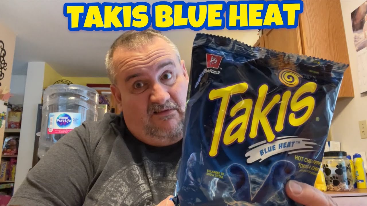 Takis Blue Heat Review YouTube