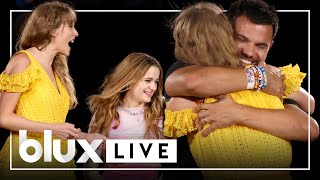 Taylor Lautner Joins Taylor Swift on Stage in Kansas with backflip entrance with Joey King (FULL)