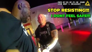 Busted for Resisting the Cops - Sarasota Florida