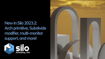 Silo 2023.2 — Arch primitive, Subdivide modifier, multi-monitor support, and more!