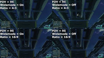 Effects of FOV, Aspect Ratio and Wide View Mode in Planetside 2
