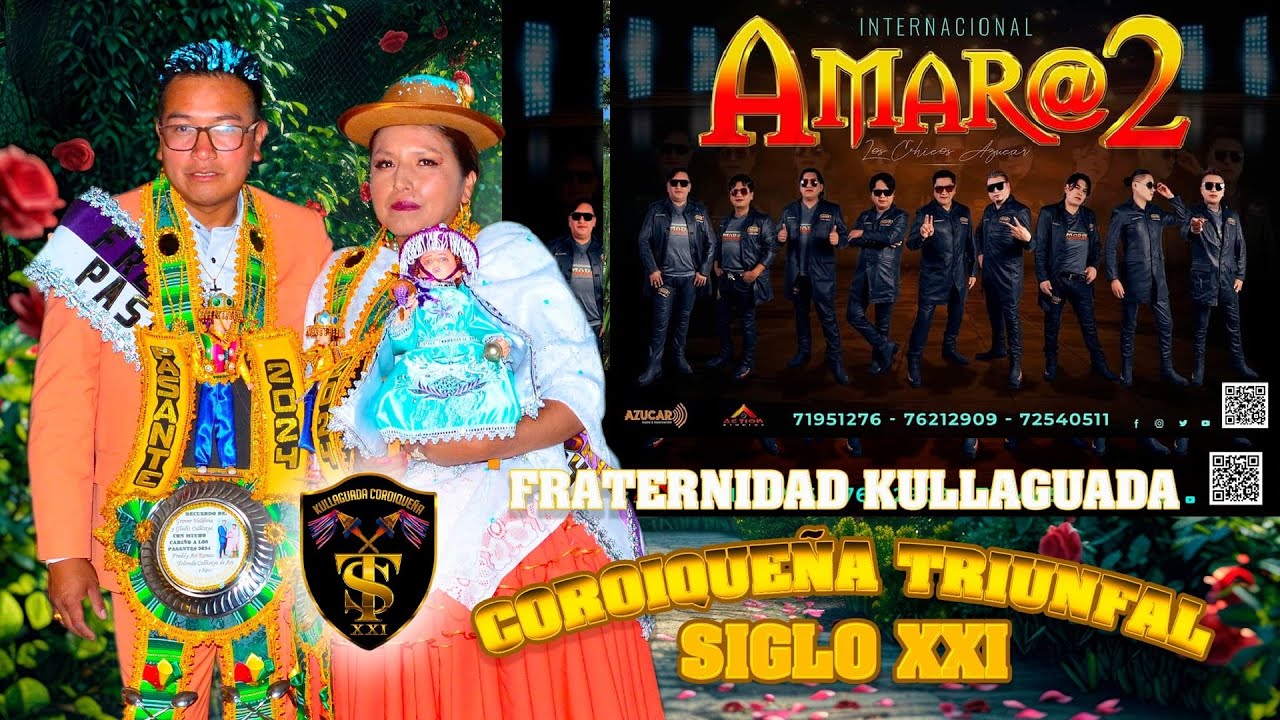 𝗔𝗺𝗮𝗿@𝟮 EN VIVO 🔴 𝐅𝐑𝐀𝐓𝐄𝐑𝐍𝐈𝐃𝐀𝐃 𝐊𝐔𝐋𝐋𝐀𝐆𝐔𝐀𝐃𝐀 / 🌟COROIQUEÑA TRIUNFAL🌟 / ＳＩＧＬＯ ＸＸＩ / COROICO 2024