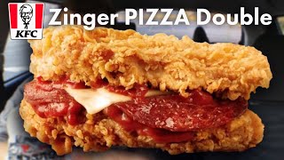 KFC's Zinger PIZZA Double - Pizza in CHICKEN FORM