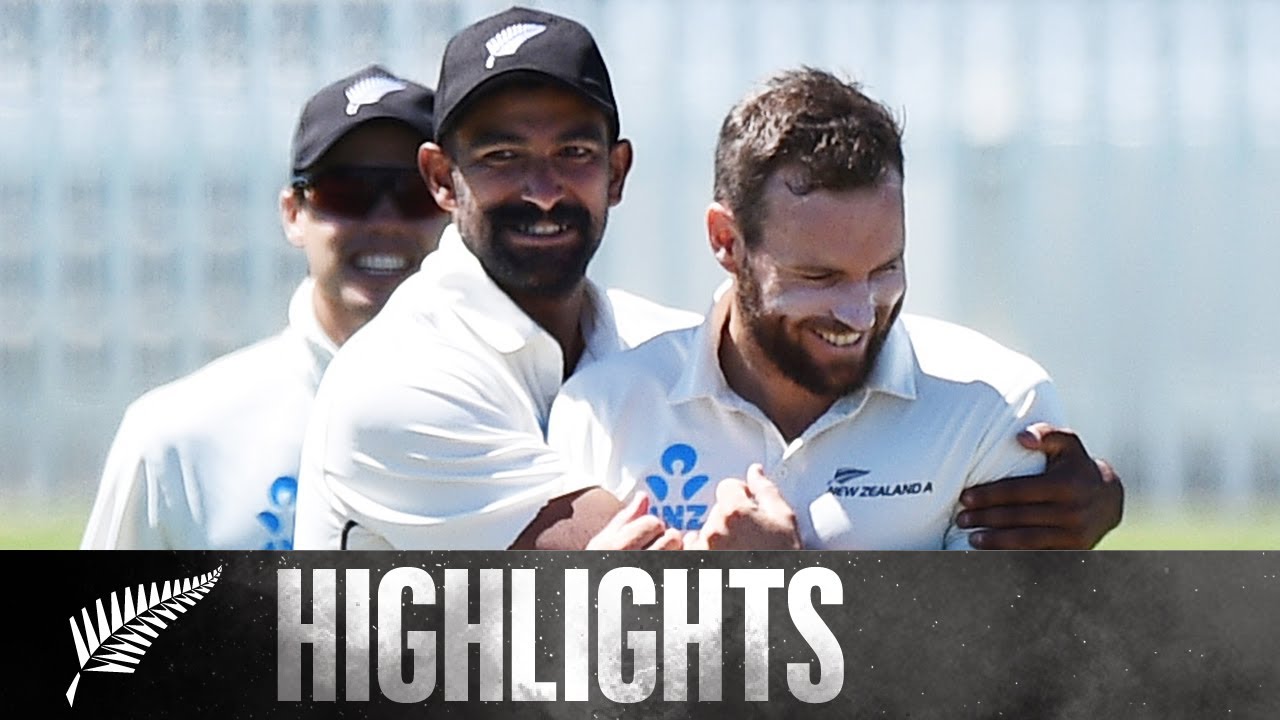 Bracewell's 6-42 sets up NZ A push for victory | Day 3 HIGHLIGHTS | New Zealand A v West Indies