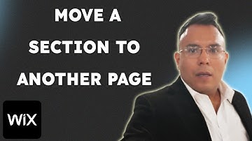 How To Move A Section To Another Page In Wix  { 2025 edition }