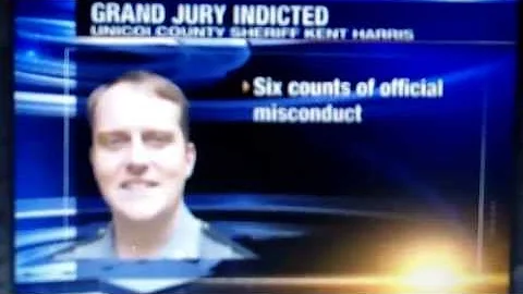 Unicoi County TN Sheriff Kent Harris indicted: 10 ...