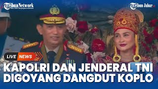 Kapolri hingga Para Jenderal TNI Joget Ojo Bandingke Farel Prayoga di Istana Negara