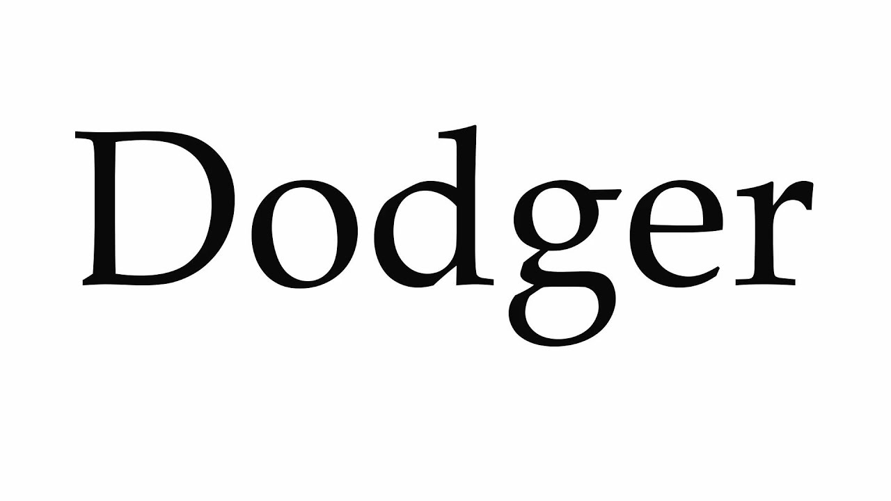 how-to-pronounce-dodger-youtube