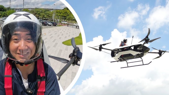 Riding on a Flying Car! --- (the "XPENG X1") - YouTube