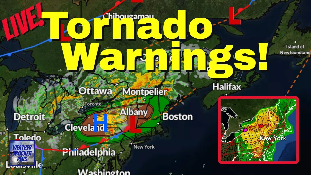 🔴 BREAKING: Tornado Warnings! & Severe Weather Coverage! 7-10-24 - YouTube