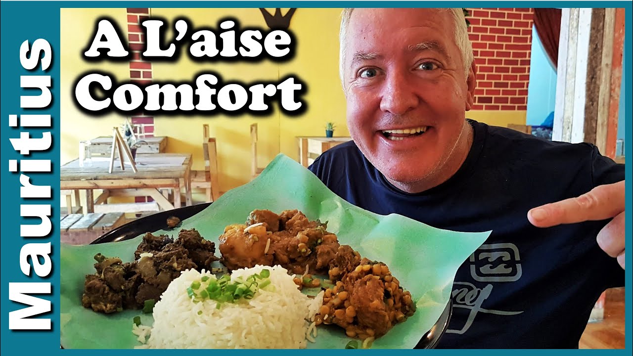 Mauritius Fried Rice Tradition goat curry and salt fish fried rice in Grand Baie Mauritius ...