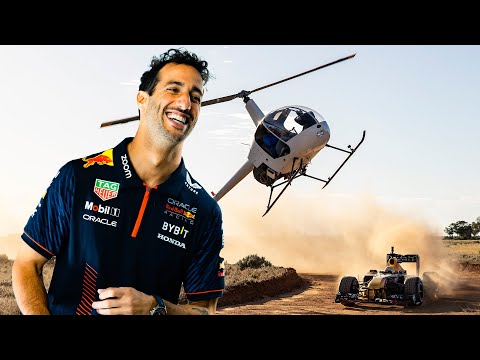 F1 Car vs Outback | Daniel Ricciardo's Great Aussie Road Trip