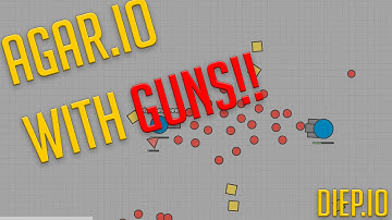 Agario with TANKS - Diep.io Gameplay - New Agario game