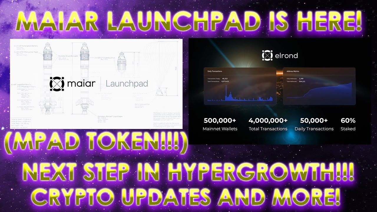 ELROND/EGLD MAIAR LAUNCHPAD (MPAD TOKEN)! | FIRST PROJECT RELEASE COMING SOON!!! | $1000 INCOMING!?
