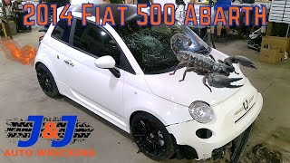 2014 Fiat 500 Abarth Part Out Test Video Review NEFA125