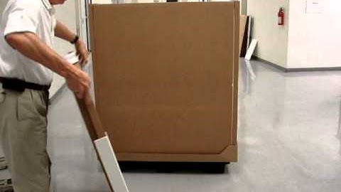 EF4100 PUR Pallet Shipper Assembly & Disassembly