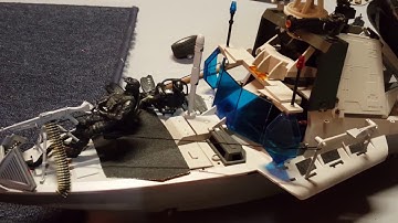 1/18 scale custom Gi Joe Python boat