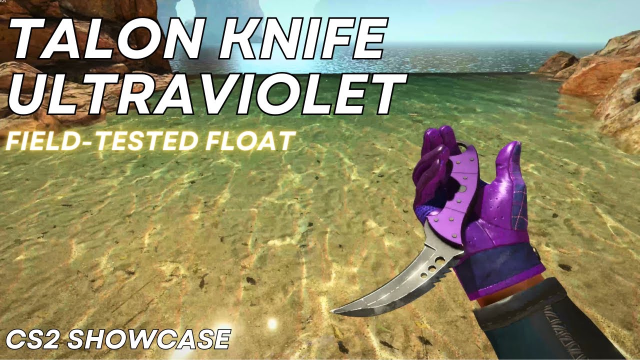 Talon Knife Ultraviolet (FieldTested) CS2 Skin Showcase 787 YouTube