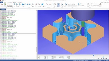 Backplot and Solid Simulation in CIMCO Edit Professional (3/6)