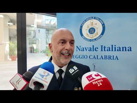 Amerigo Vespucci a Reggio Calabria, Busonero: "da 20 mesi in giro per il mondo, ora lo Stretto"