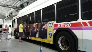 Bus Wrap time lapse