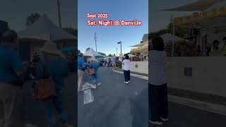 Elk Grove 足球队trip to San Ramon ! 晚上team dinner @ Danville old town