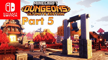 Minecraft Dungeons - Ultimate Edition Part 5 Playthrough | Nintendo Switch Gameplay No Commentary