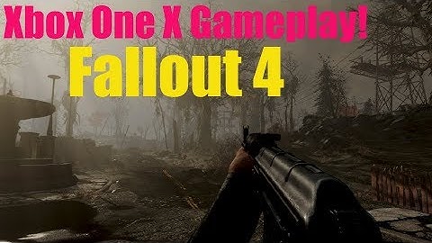 Fallout 4 - Xbox One X Enhanced Gameplay with Mods!!!