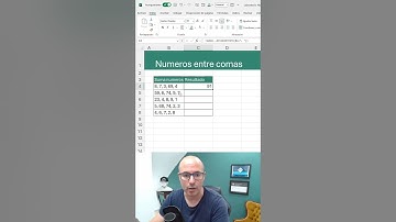 ✅ SUMAR NUMEROS ENTRE COMAS en #excel #exceltips #excelformula