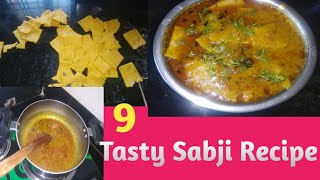 Besan Ki Patodi Sabji Recipe Besan Ki Gravy Sabji Recipe