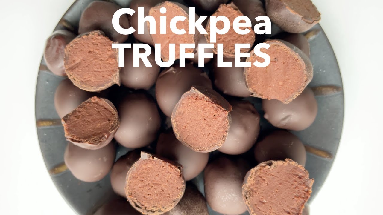 40 g Protein Chocolate Truffles made with CHICKPEAS