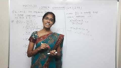 INTERMEDIATE MATHS 2A | COMPLEX NUMBERS SAQ