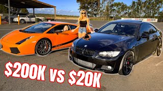 17T Turbo BMW DCT vs Lambo Gallardo Superleggera Race