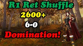 6-0 Domination at 2600! | Rank 1 Retribution Paladin PvP | WoW DF S4 (10.2.7)