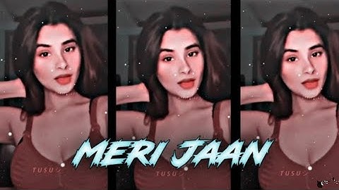 Meri jaan ❤️ song viral reels |alight motion video editing 🤤XML preset🍁 |#xml #status